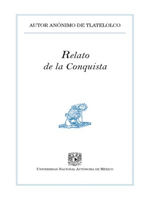cover image of Relato de la conquista